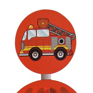 Fire Hydrant Cupcake Stand & Pick Kit for Party Fun