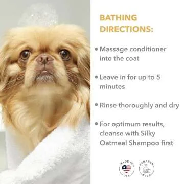 Isle of Dogs Silky Oatmeal Conditioner for Soft Fur