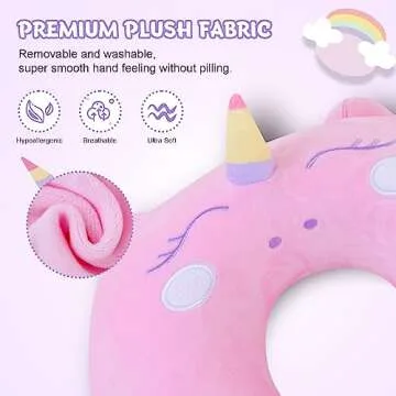 Cirorld Travel Neck Pillow for Kids - Comfort & Style