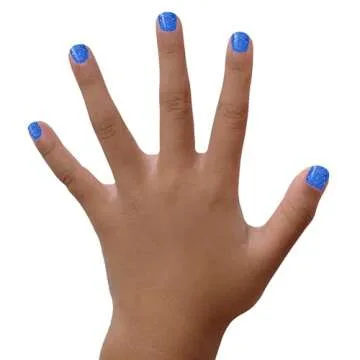 PIGGY PAINT 100% Non-toxic Girls Nail Polish - Safe, Chemical Free Low Odor for Kids, Mermaid in the Shade