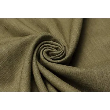 Stylish COOFANDY Men's Cotton Linen Henley Shirt for Summer