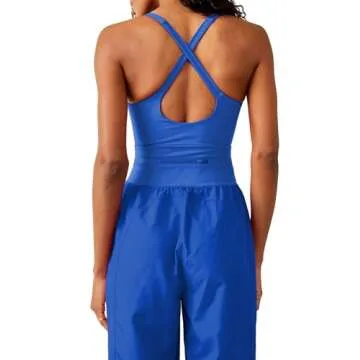 FOMELY Women’s Workout Onesie for Exercise and Casual Wear