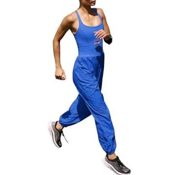 FOMELY Women’s Workout Onesie for Exercise and Casual Wear