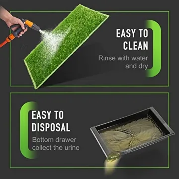 Hompet Dog Grass Pad for Indoor Pet Relief and Training