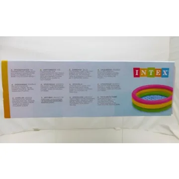 Intex Sunset Glow Baby Pool for Toddlers and Kids