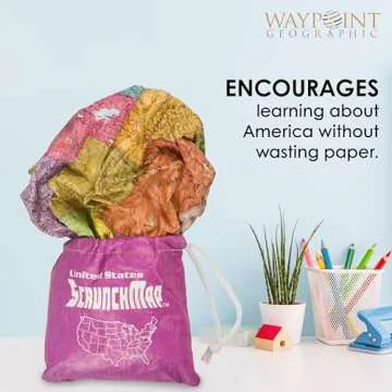 Waypoint Geographic ScrunchMap - Portable USA Map
