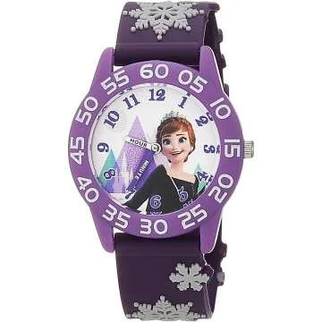 Frozen Kids' 3D Strap Time Teacher Analog Watch