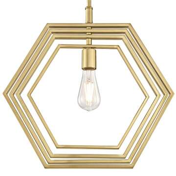 Westinghouse 6351200 Elegant Pendant Light with Customizable Design