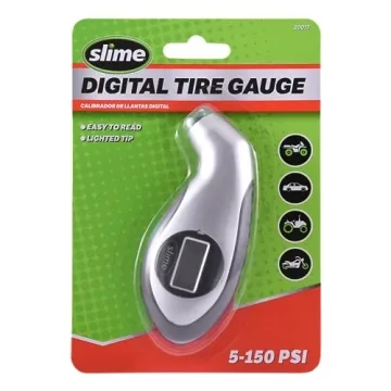 Slime Digital Tire Pressure Gauge, High Accuracy 5-150 PSI