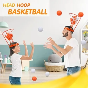 HyDren Head Hoop Basketball Party Game Set for All Ages