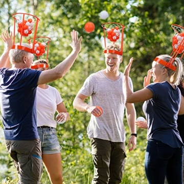 HyDren Head Hoop Basketball Party Game Set for All Ages