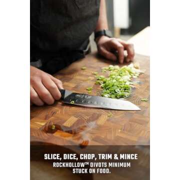 Dalstrong Santoku Knife - 7 inch - Shadow Black Series - Razor Sharp Kitchen Knife - Black Titanium Nitride Coated - High Carbon - 7CR17MOV-X Vacuum Treated Steel - Sheath - Vegetable - NSF Certified