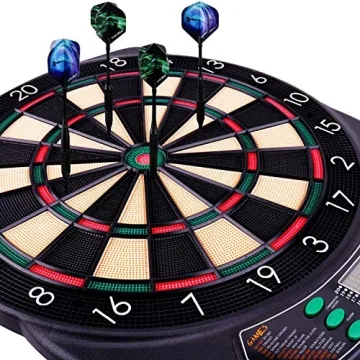WIN.MAX Electronic Dart Board with LCD Display & 12 Darts