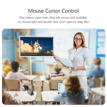 NORWII N97s Presentation Remote with Digital Pointer