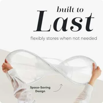 Handy Foldable Laundry Basket - Compact & Durable Mesh