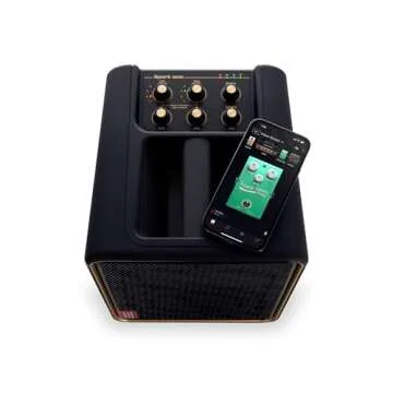 Positive Grid Spark Edge 65W Portable 4-Channel Smart Guitar Amp & PA System with Built-in Looper, AI Features & Smart App for Electric, Acoustic, Bass, Vocals, Keyboards and More
