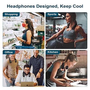 CIVPOWER Neck Fan: Rechargeable Portable Hands-Free Fan