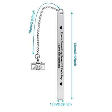 Photographer Gift Bookmark for Camera Lovers Inspirational Gifts for Photography Photo Lovers Photo Club Gift Encouragement Graduation Gifts Christmas Birthday Gifts for Photography Daughter