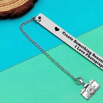 Photographer Gift Bookmark for Camera Lovers Inspirational Gifts for Photography Photo Lovers Photo Club Gift Encouragement Graduation Gifts Christmas Birthday Gifts for Photography Daughter