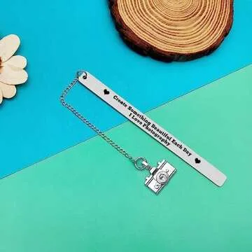 Photographer Gift Bookmark for Camera Lovers Inspirational Gifts for Photography Photo Lovers Photo Club Gift Encouragement Graduation Gifts Christmas Birthday Gifts for Photography Daughter