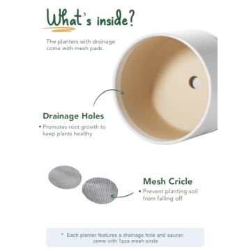 Shop LE TAUCI 12 Inch Magic Planter for Indoor Plants