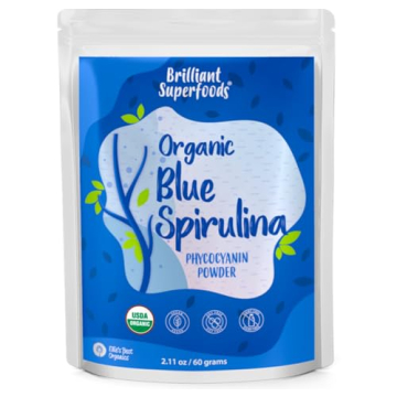 Ellie's Best Organic Blue Spirulina Powder - Vibrant & Nutritious Superfood