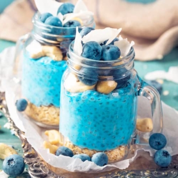 Ellie's Best Organic Blue Spirulina Powder - Vegan Superfood