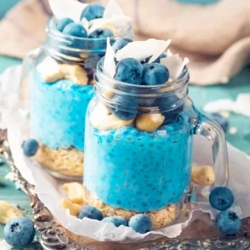 Ellie's Best Organic Blue Spirulina Powder - Vegan Superfood