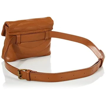Stylish Rylee Quilted Belt Bag from The Drop, Cognac