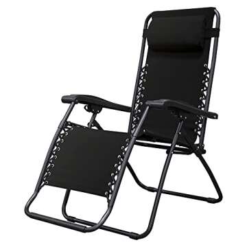 Caravan Sports Zero Gravity Portable Folding Chairs