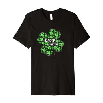 Brow artist for St. Patrick's Day Premium T-Shirt