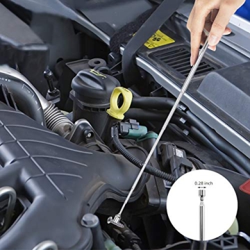 Magnetic Pickup Tool Set with LED Flashlights for Men