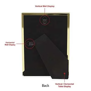 Elegant Isaac Jacobs Shagreen Picture Frame 4x6 White Gold