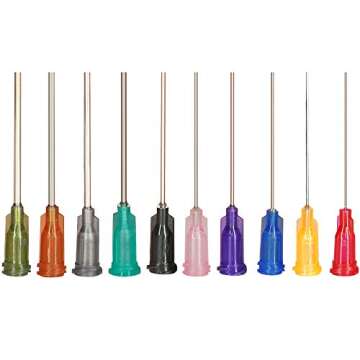 Precision Applications of Glue, 3ml 5ml Syringes and Blunt Tip Needles(14 15 16 18 19 20 21 22 23 25...