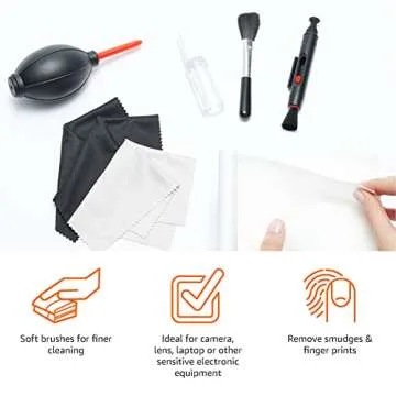 Amazon Basics DSLR Camera Cleaning Kit for Electronics