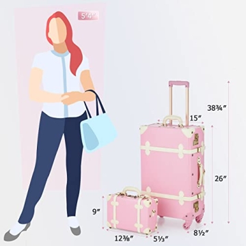 Stylish CO-Z Vintage Luggage Sets for Effortless Travel