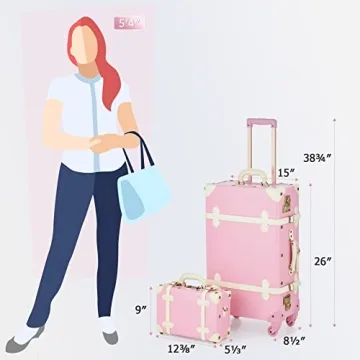 Stylish CO-Z Vintage Luggage Sets for Effortless Travel