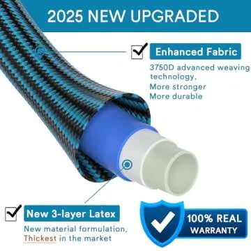 100 FT Expandable Garden Hose with No Kink Feature