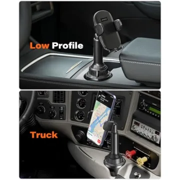 APPS2Car Cup Phone Holder with Long Arm & 360° Swivel