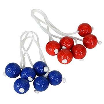 Hathaway Solid Wood Ladder Toss Game Set for Outdoor Fun