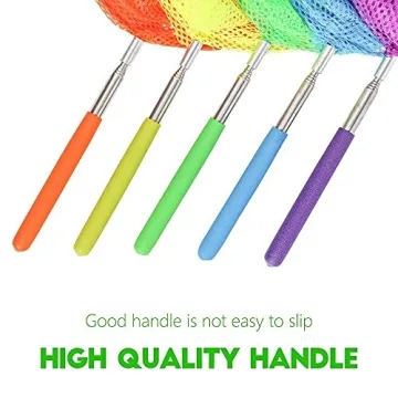 Kids Telescopic Butterfly Fishing Nets for Outdoor Adventures