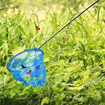 Kids Telescopic Butterfly Fishing Nets for Outdoor Adventures