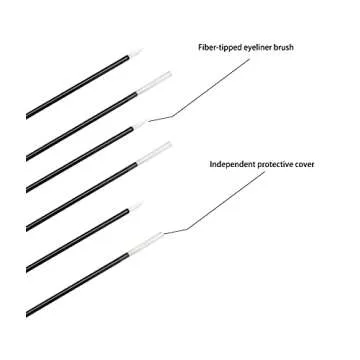 150 Disposable Eyeliner Brushes for Effortless Makeup