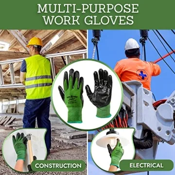 Pine Tree Bamboo Gardening Gloves for Men and Women