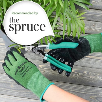 Pine Tree Bamboo Gardening Gloves for Men and Women