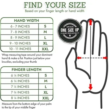 Pine Tree Bamboo Gardening Gloves for Men and Women