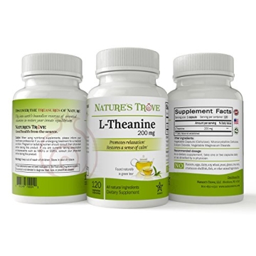 L-Theanine 200mg - Stress Relief & Focus