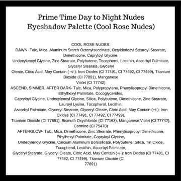 Christie Brinkley Cool Rose Eyeshadow Palette - Day to Night