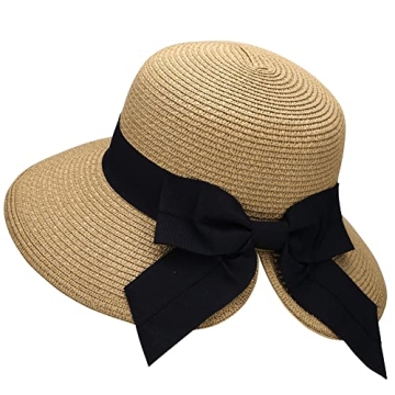 Verabella Women’s Stylish UV Protection Straw Hat