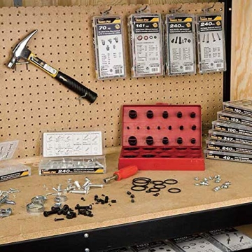 Alltrade 500-Piece Aluminum Rivet Set with Organizer